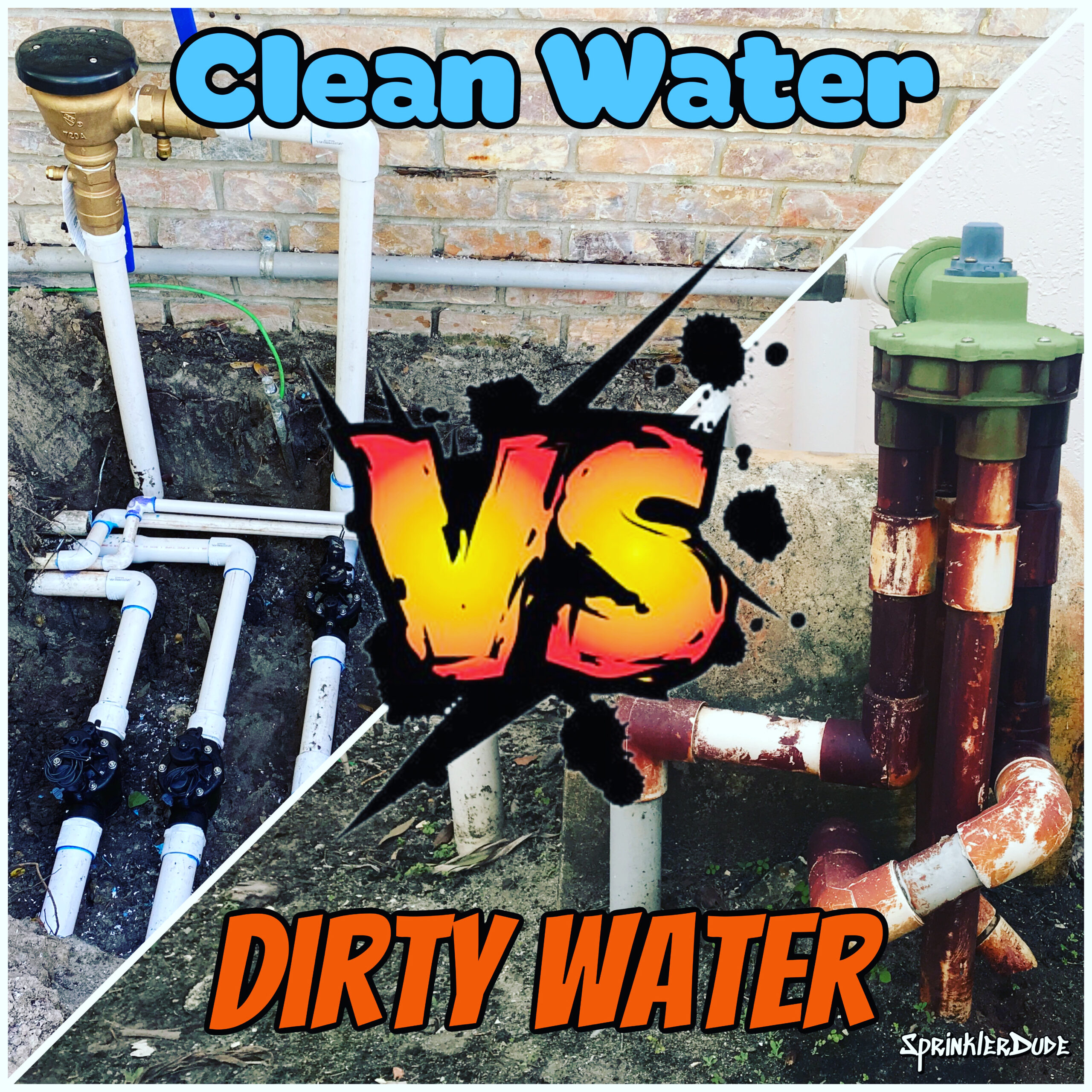 clean water vs dirty water